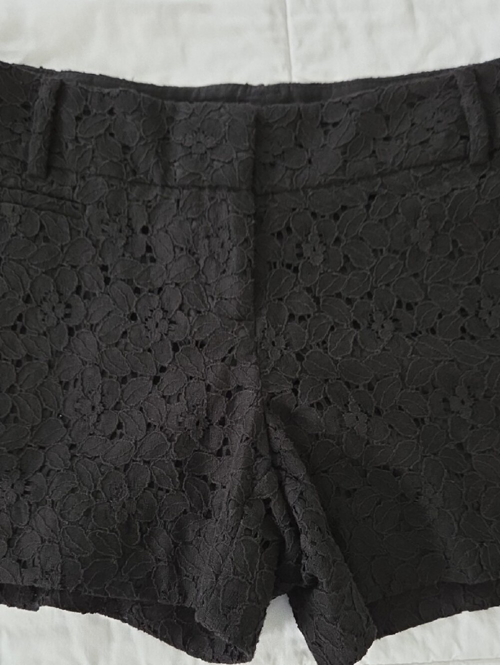 Black Lace Women's Dress Shorts